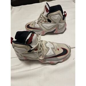 Nike Lebron 13 High Friday The 13th Size 8 Blood Splattered